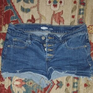 Old Navy Women's Dark Blue Jean Shorts